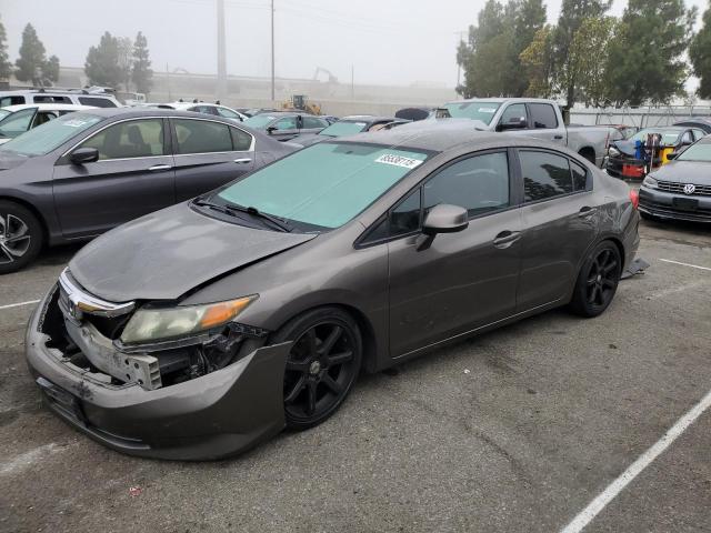 HONDA CIVIC LX 2012 with VIN 19XFB2F59CE304524 - Photo from auction
