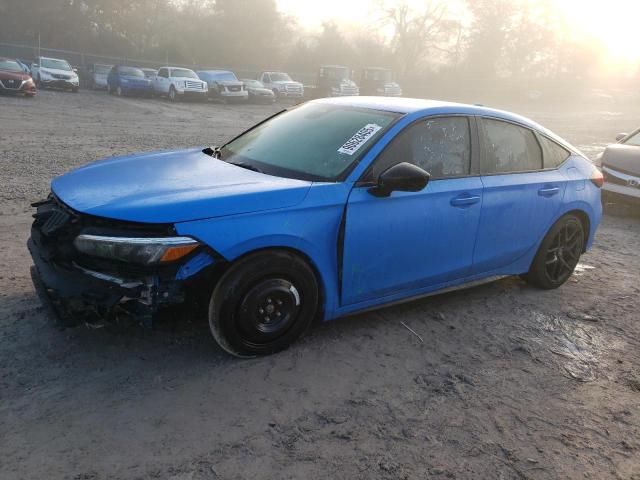 HONDA CIVIC SPOR 2022 with VIN 19XFL2H83NE015324 - Photo from auction