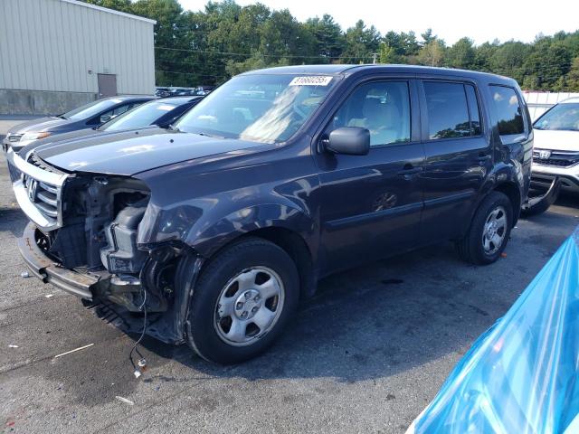 HONDA PILOT LX 2012 con VIN 5FNYF4H23CB007531 - Foto de la subasta