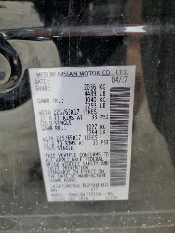 Photo 14 from auction – 2017 NISSAN ROGUE S with VIN 5N1AT2MT0HC829880