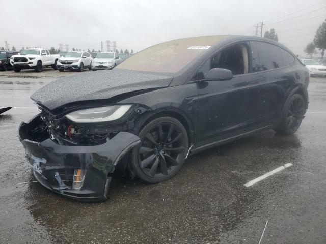 TESLA MODEL X 2017 with VIN 5YJXCDE23HF078437 - Photo from auction