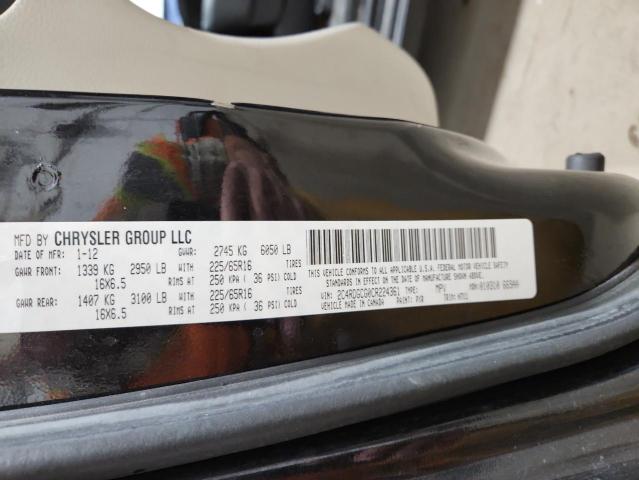 Photo 14 from auction – 2012 DODGE GRAND CARAVAN SXT with VIN 2C4RDGCG0CR224361