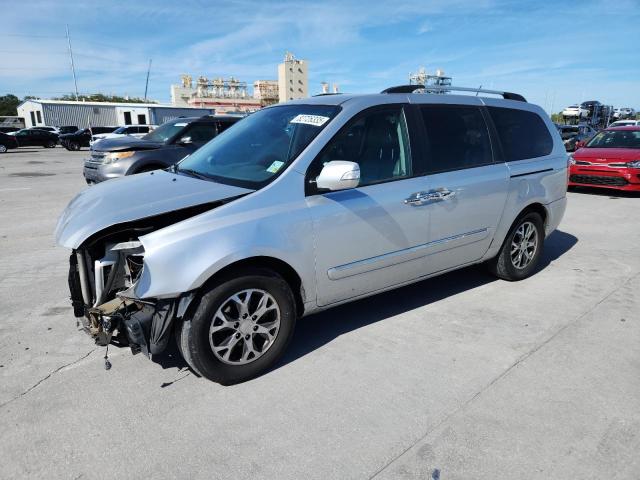 KIA SEDONA EX 2014 with VIN KNDMH4C71E6553397 - Photo from auction
