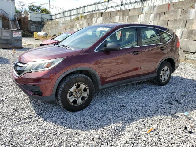 HONDA CR-V LX 2015 with VIN 5J6RM4H33FL124136 - Photo from auction