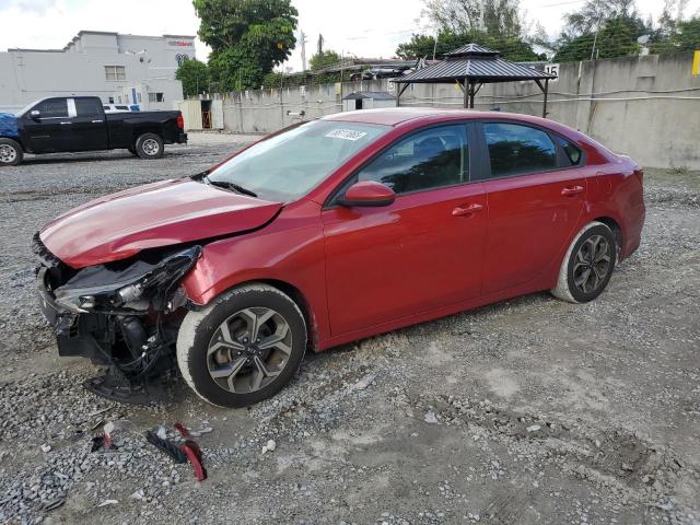 KIA FORTE FE 2020 with VIN 3KPF24AD5LE211722 - Photo from auction