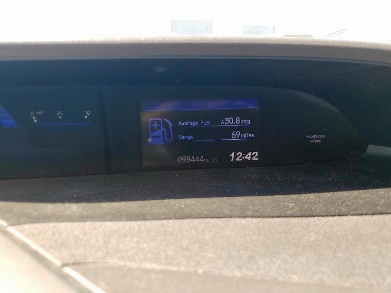 Photo 9 from auction – 2012 HONDA CIVIC HF with VIN 2HGFB2F62CH551897