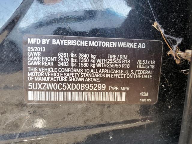 Photo 10 from auction – 2013 BMW X5 XDRIVE3 with VIN 5UXZW0C5XD0B95299