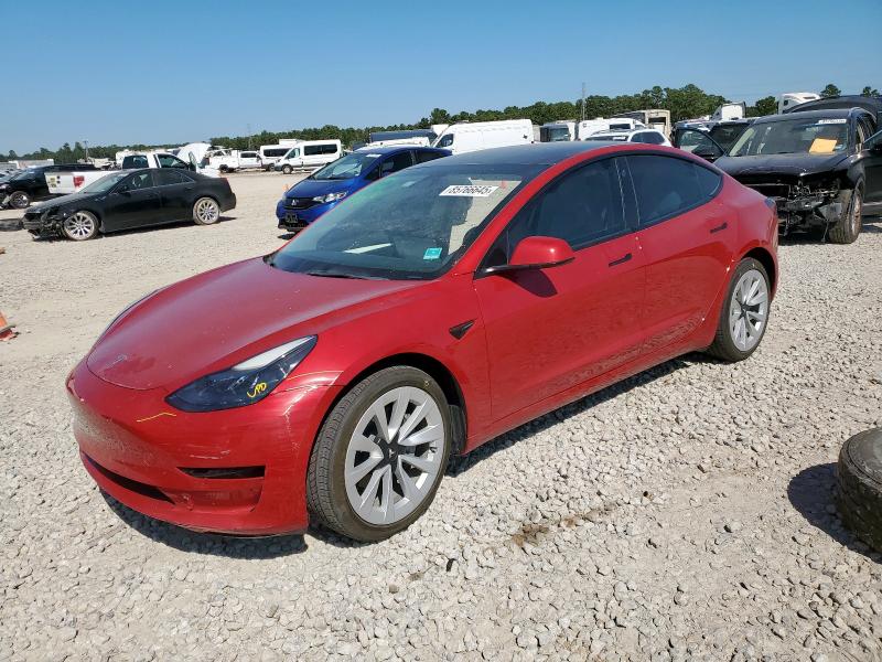 TESLA MODEL 3 2022 with VIN 5YJ3E1EA9NF310999 - Photo from auction