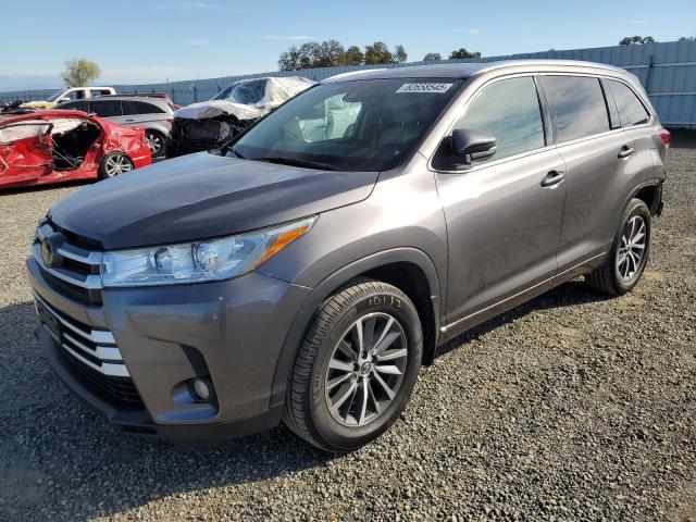 TOYOTA HIGHLANDER 2018 with VIN 5TDJZRFHXJS867187 - Photo from auction