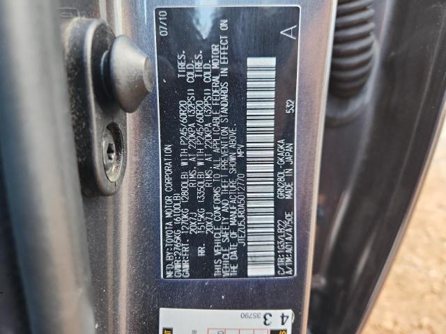 Photo 14 from auction – 2010 TOYOTA 4RUNNER SR with VIN JTEZU5JR0A5012770