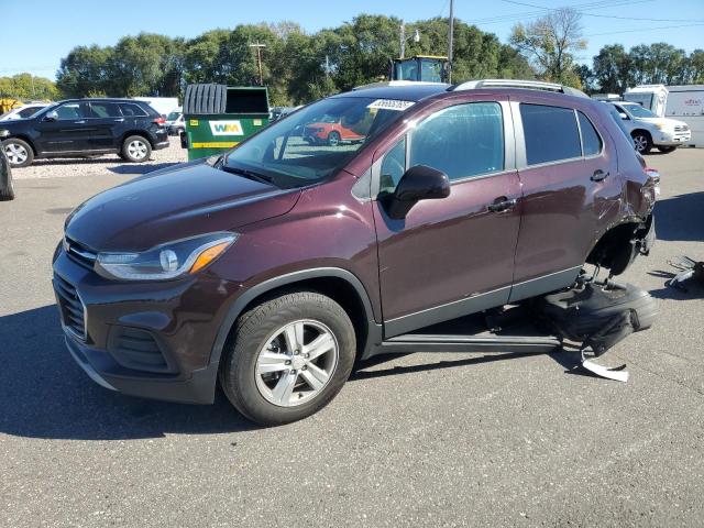 CHEVROLET TRAX 1LT 2021 with VIN KL7CJPSM7MB370131 - Photo from auction