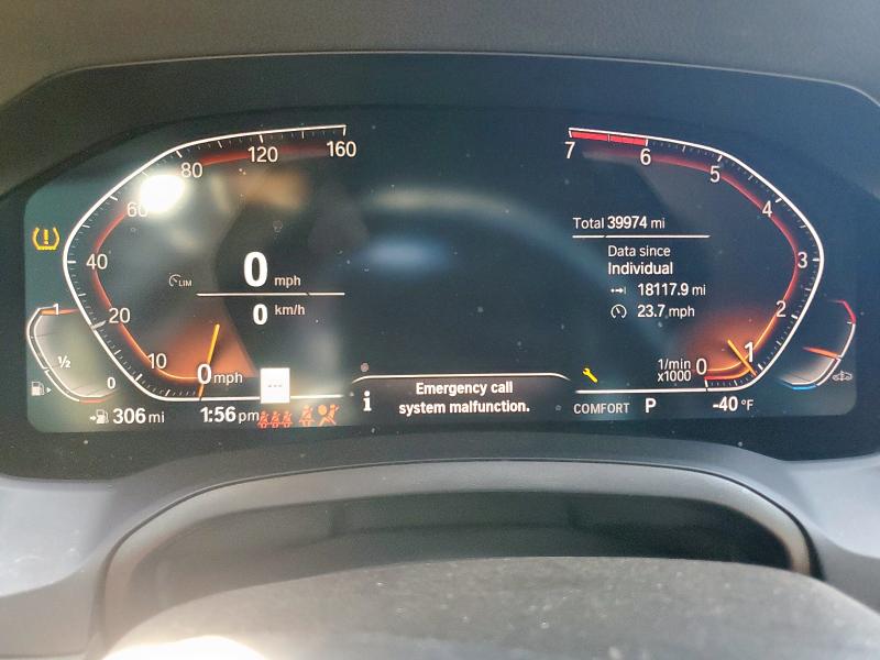 Photo 9 from auction – 2021 BMW 330I with VIN 3MW5R1J06M8B80822