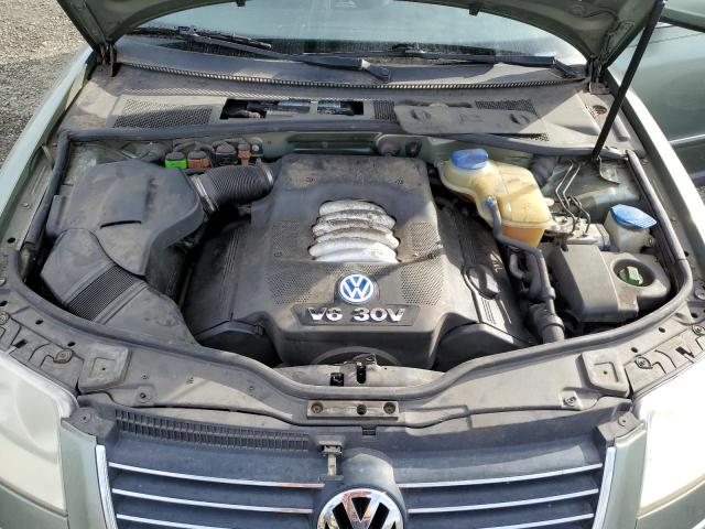 Photo 11 from auction – 2002 VOLKSWAGEN PASSAT GLX with VIN WVWRH63B02P302592