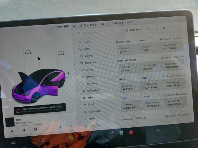 Photo 9 from auction – 2021 TESLA MODEL 3 with VIN 5YJ3E1EA6MF031685