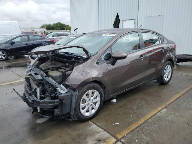 KIA RIO EX 2013 with VIN KNADN4A31D6206995 - Photo from auction