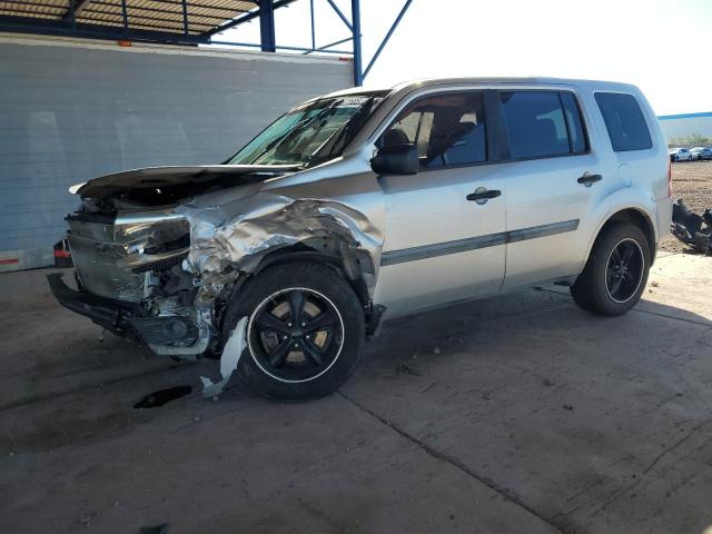 HONDA PILOT LX 2014 with VIN 5FNYF3H23EB027579 - Photo from auction