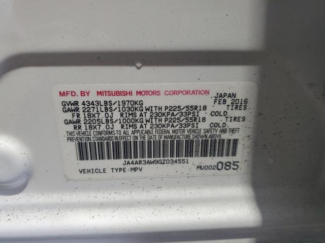 Photo 14 from auction – 2016 MITSUBISHI OUTLANDER with VIN JA4AR3AW9GZ034551