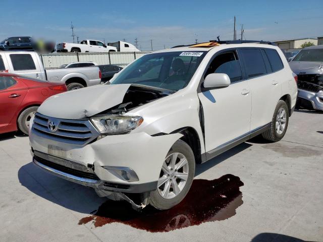 TOYOTA HIGHLANDER 2013 with VIN 5TDZK3EH8DS121833 - Photo from auction