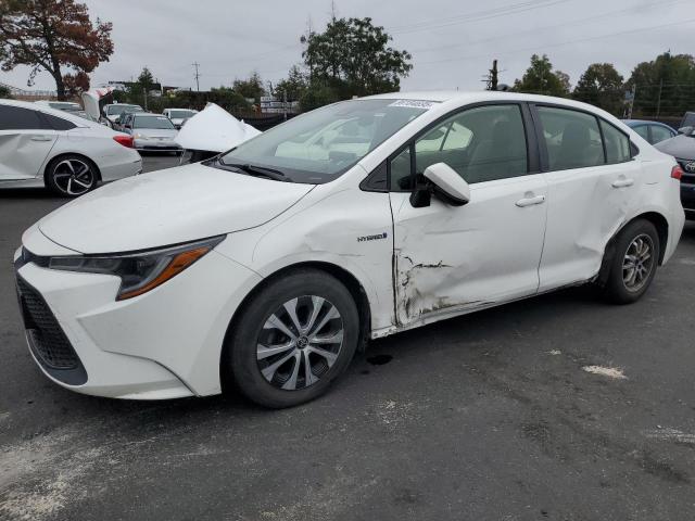TOYOTA COROLLA LE 2020 with VIN JTDEBRBE4LJ028489 - Photo from auction