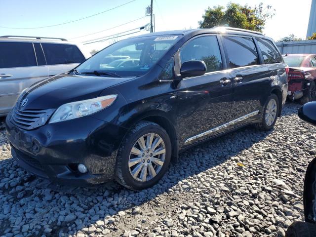 TOYOTA SIENNA XLE 2017 with VIN 5TDDZ3DC7HS161113 - Photo from auction