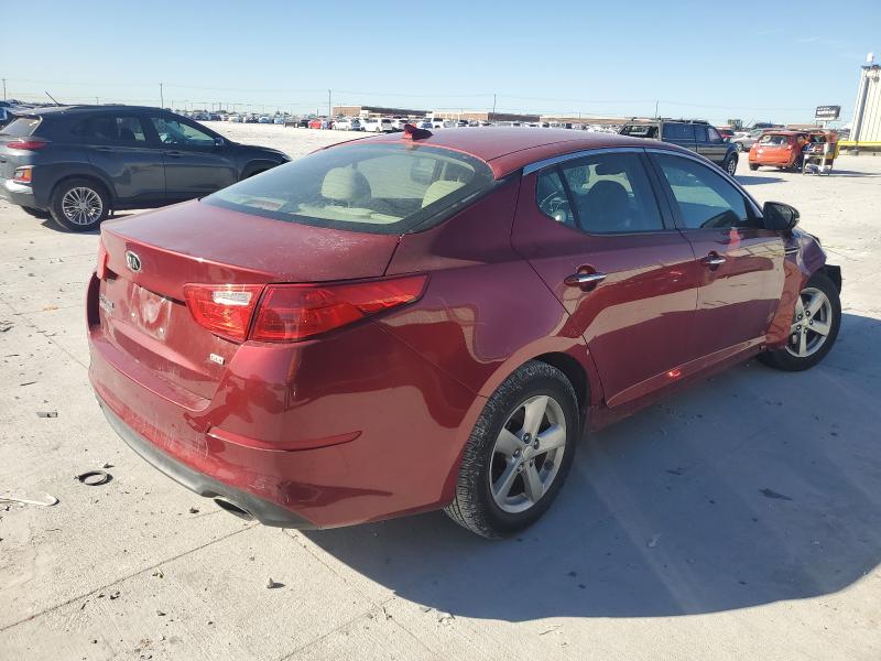 Photo 3 from auction – 2015 KIA OPTIMA LX with VIN 5XXGM4A79FG413399