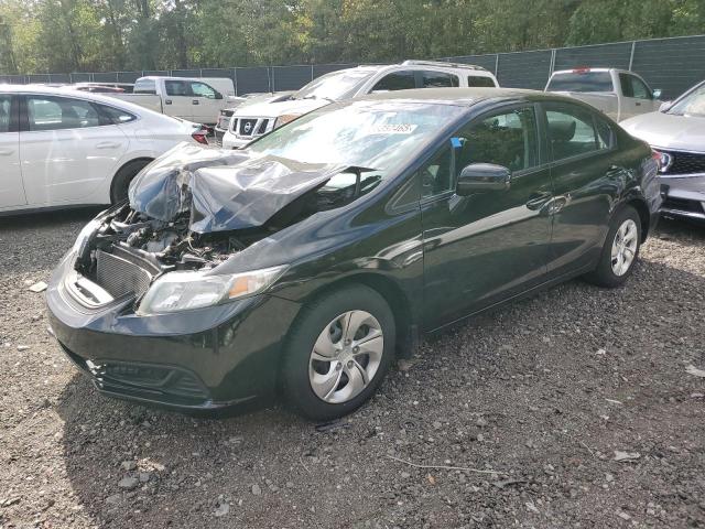 HONDA CIVIC LX 2014 with VIN 19XFB2F53EE208438 - Photo from auction