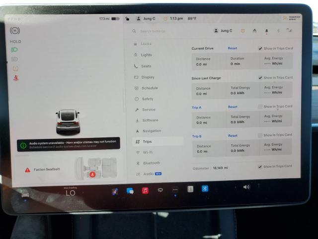 Photo 9 from auction – 2025 TESLA MODEL Y with VIN 7SAYGDED9SF254654