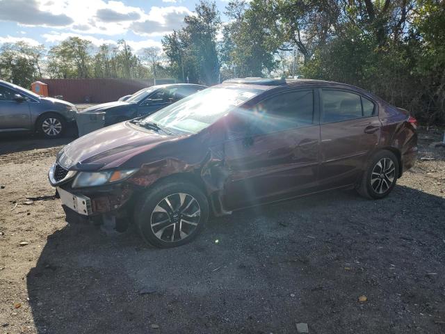 HONDA CIVIC EX 2013 with VIN 19XFB2F8XDE263493 - Photo from auction