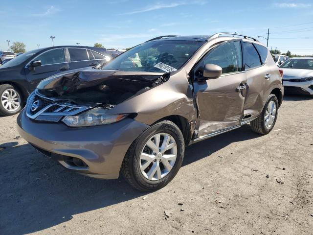 NISSAN MURANO S 2014 with VIN JN8AZ1MUXEW406003 - Photo from auction