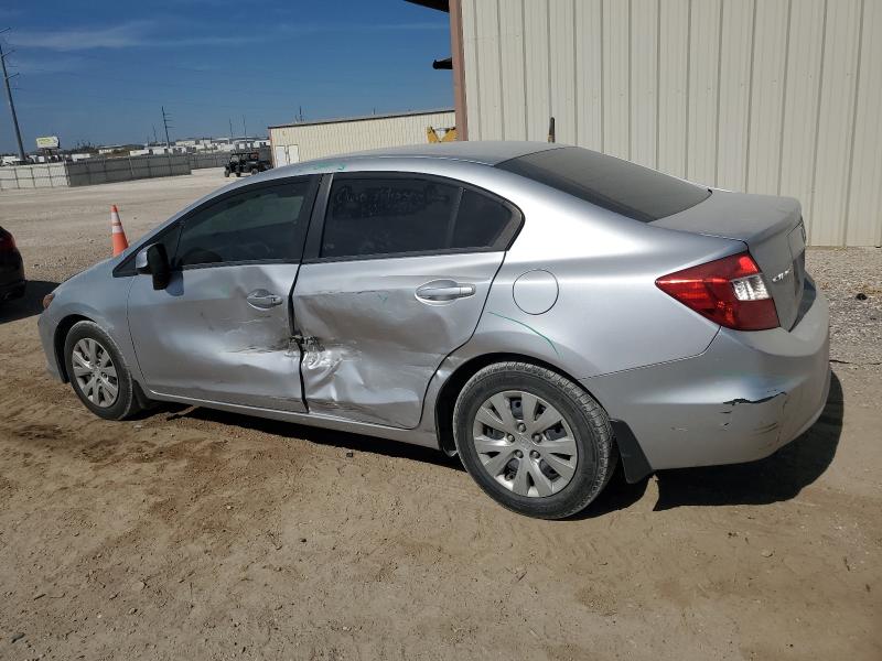 Photo 2 from auction – 2012 HONDA CIVIC LX with VIN 19XFB2F57CE025122