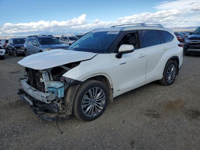 TOYOTA HIGHLANDER 2021 with VIN 5TDEBRCHXMS039705 - Photo from auction