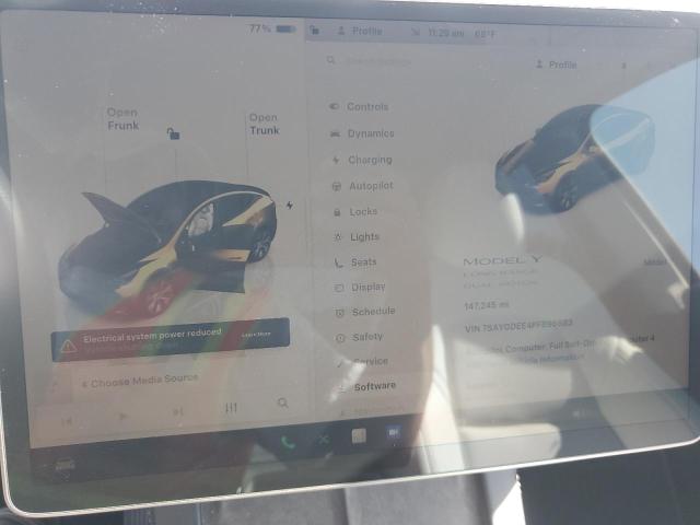 Photo 9 from auction – 2023 TESLA MODEL Y with VIN 7SAYGDEE4PF896683