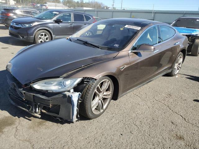 TESLA MODEL S 2013 with VIN 5YJSA1CN1DFP05982 - Photo from auction