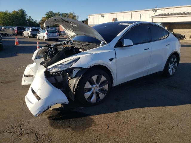 TESLA MODEL Y 2021 with VIN 5YJYGDEE2MF211136 - Photo from auction