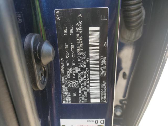Photo 14 from auction – 2016 TOYOTA 4RUNNER SR with VIN JTEBU5JR0G5287677