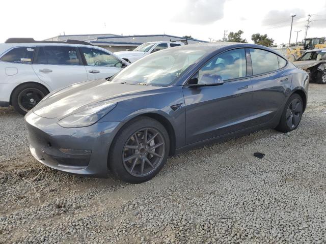 TESLA MODEL 3 2021 with VIN 5YJ3E1EA8MF877767 - Photo from auction