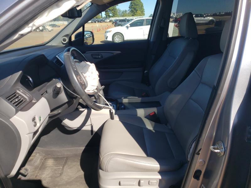 Photo 7 from auction – 2017 HONDA PILOT EXL with VIN 5FNYF5H84HB005398