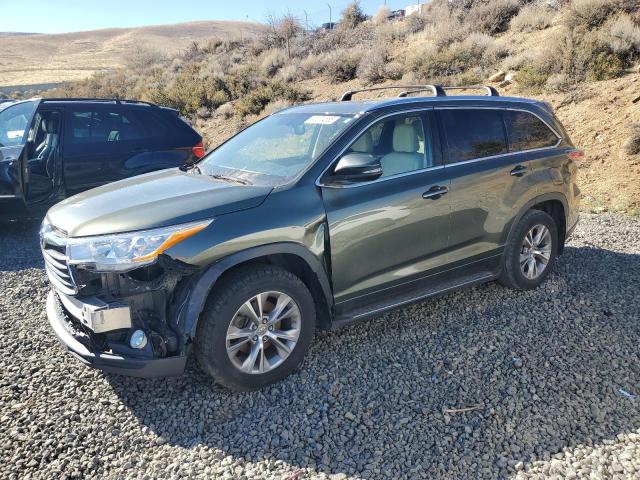 TOYOTA HIGHLANDER 2015 with VIN 5TDJKRFH6FS130953 - Photo from auction