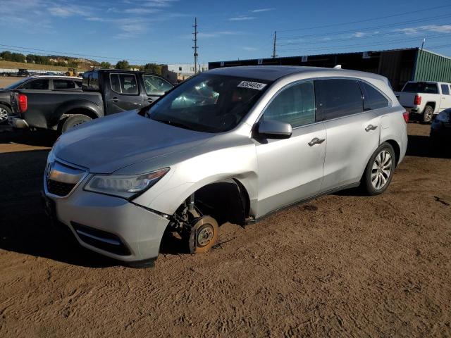 ACURA MDX TECHNO 2015 with VIN 5FRYD4H42FB020751 - Photo from auction