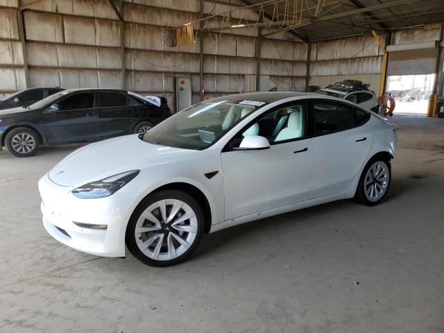 TESLA MODEL 3 2021 with VIN 5YJ3E1EA6MF019083 - Photo from auction