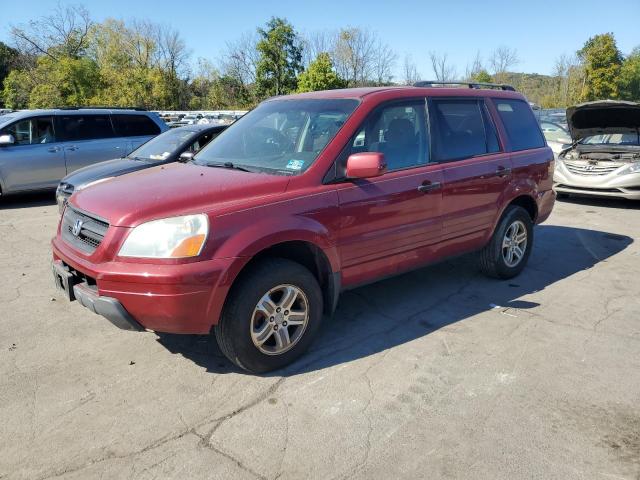 HONDA PILOT EX 2003 with VIN 2HKYF18483H547376 - Photo from auction