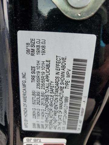 Photo 14 from auction – 2019 ACURA RDX with VIN 5J8TC2H34KL011889