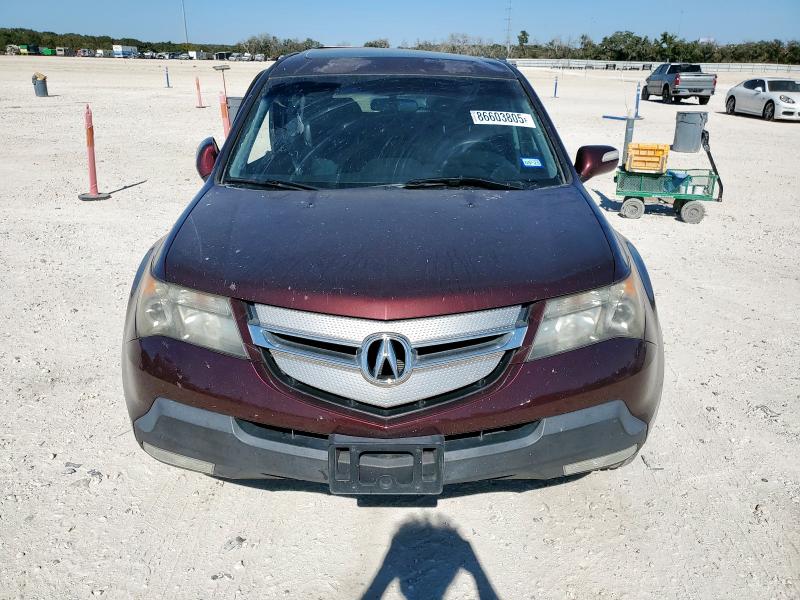 Photo 5 from auction – 2007 ACURA MDX TECHNO with VIN 2HNYD28317H547456