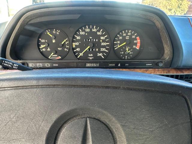 Photo 8 from auction – 1985 MERCEDES-BENZ 500 SEC with VIN WDBCA44D7FA152776