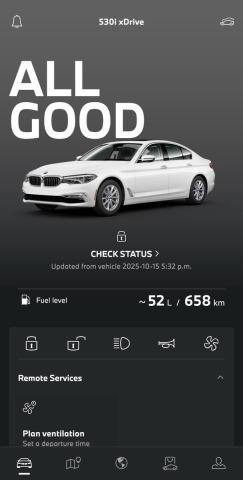 Photo 12 from auction – 2017 BMW 530 XI with VIN WBAJA7C35HG457788