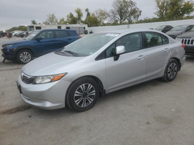 HONDA CIVIC LX 2012 with VIN 19XFB2F54CE021383 - Photo from auction