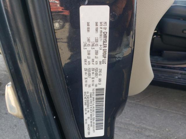 Photo 14 from auction – 2014 CHRYSLER TOWN & COU with VIN 2C4RC1BG4ER383419