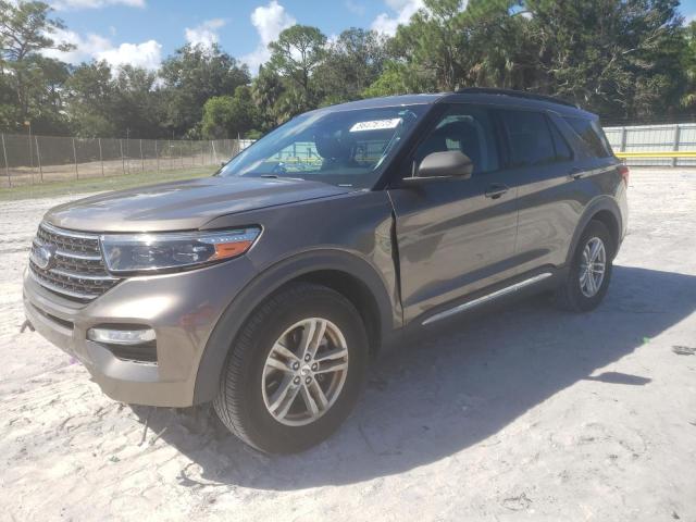 FORD EXPLORER X 2021 with VIN 1FMSK7DH1MGB12391 - Photo from auction