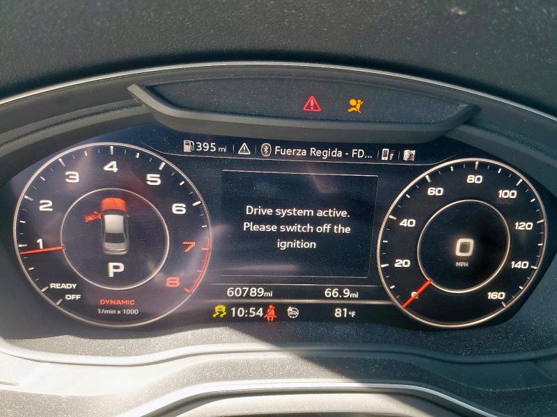 Photo 9 from auction – 2019 AUDI A4 PREMIUM with VIN WAUENAF41KN003662