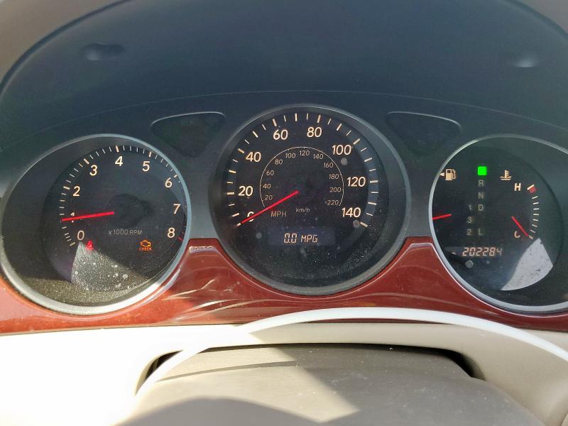 Photo 9 from auction – 2003 LEXUS ES 300 with VIN JTHBF30G330089930